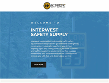 Tablet Screenshot of interwestsafety.com